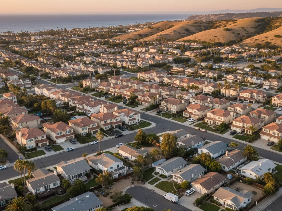 North Coastal San Diego County neighborhood near Oceanside