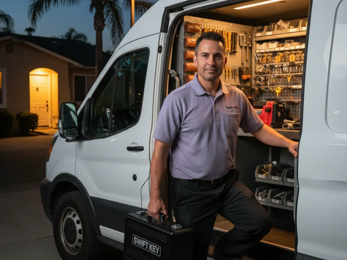 Emergency detail work by a San Diego County locksmith