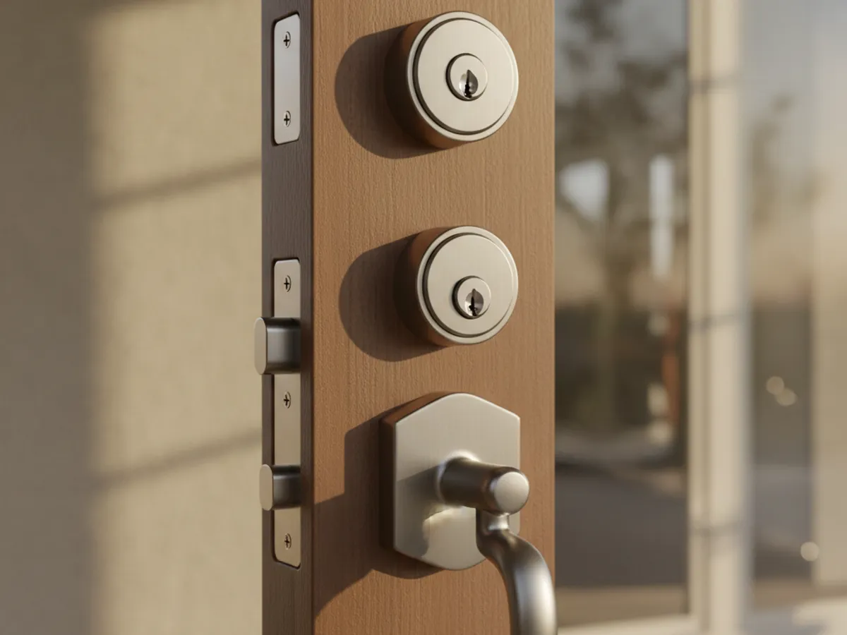 Lock Change detail work by a San Diego County locksmith